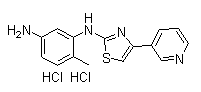 4-Methyl-N3-[4-(3-pyridinyl)-2-thiazolyl]-1,3-benzenediamine dihydrochloride